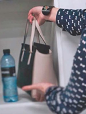 Lock away all personal items